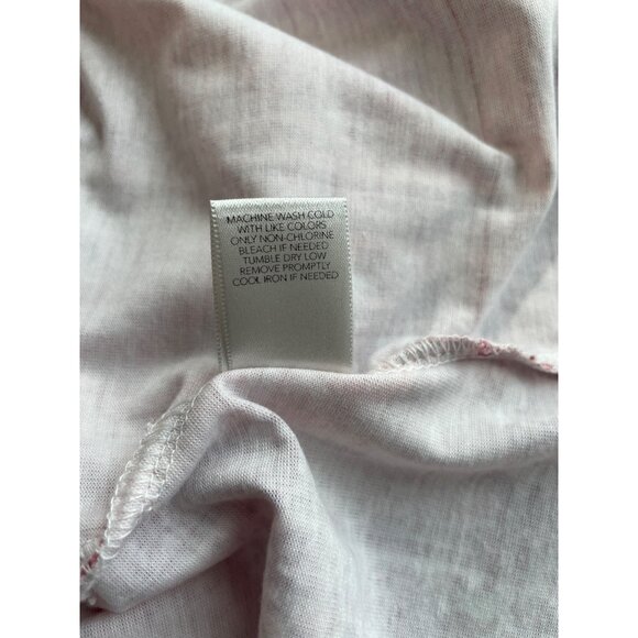 Christopher and Banks Top Size Small Floral Crewneck Short Sleeve Red Boho NEW - Picture 6 of 9